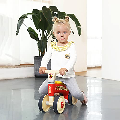 OLYSPM Bicicleta sin Pedales Bicicleta Bebe 1 año Correpasillos Bebe 1 año, Adecuado para niños de 10 a 24 Meses,Bici Bebe 1 año Excelente Regalo para Bebe de 1 Año