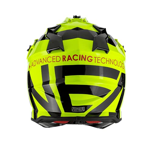 Oneal 2SRS Youth Helmet Slick Neon Yellow/Black L (53/54 cm) Casco, Adultos Unisex