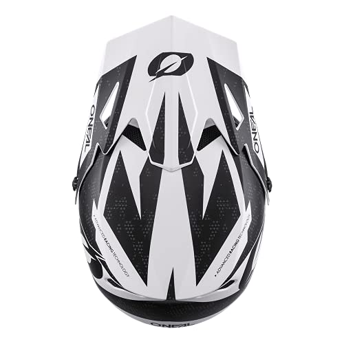 Oneal SONUS Helmet DEFT Black/White S (55/56 cm) Casco, Adultos Unisex