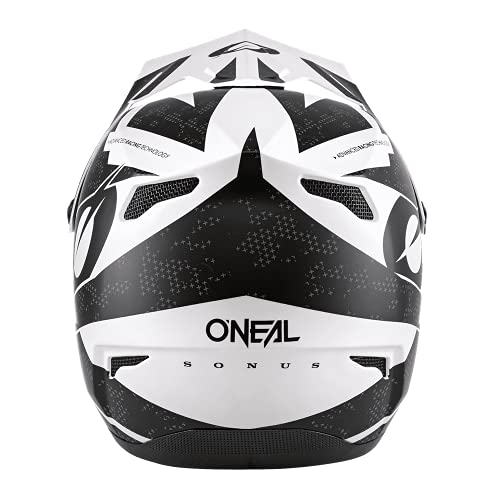 Oneal SONUS Helmet DEFT Black/White S (55/56 cm) Casco, Adultos Unisex