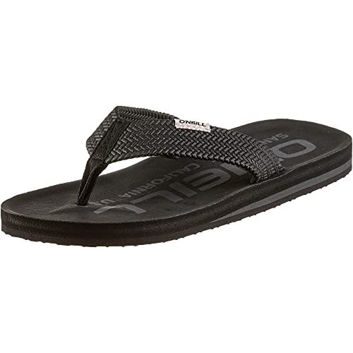 O'Neill Chad Logo Sandals, Chanclas Hombre, Negro, 43 EU