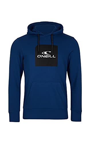 O'NEILL Cube Hoody Kapuzenpullover Sweathshirt Freizeit Und Sport Sudadera con Capucha, Hombre, 5119 Darkwater Blue Option B, L