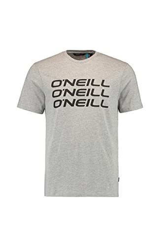 O'NEILL Triple Stack T-Shirt Camiseta, Hombre, Silver Mel, M