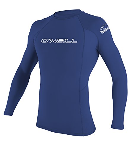 O'Neill UV sun Protection, Camiseta de Manga Larga para Hombre, Azul (Pacific), mediano