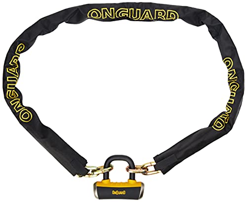 ONGUARD Mastiff Padlock - Cadena antirrobo (110 cm x 10 mm)