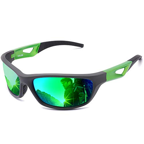 SKILEC Gafas de Sol Hombre Mujer Polarizadas TR90 - Gafas Running