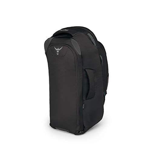 Osprey Farpoint 55 Mochila de Viaje, Hombre, Gris (Volcanic Grey), M/L