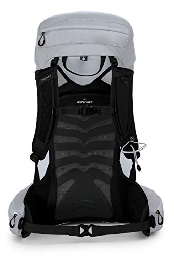 Osprey Tempest 30 Mochila de senderismo para Mujer, Gris (Aluminum Grey), Talla WM/L