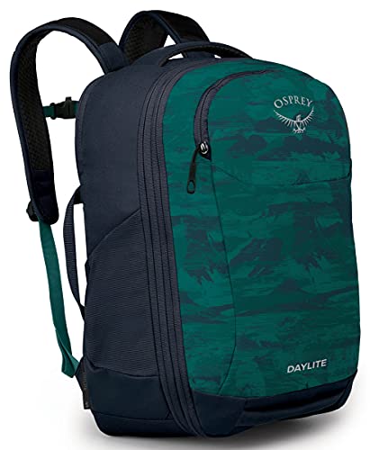 Osprey Travel Pack 26+6 Daylite Expandible Bolsa de Viaje Night Arches Green O/S, Unisex-Adult