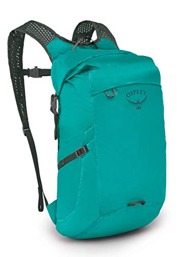 Osprey UL Dry Stuff Pack 20 Mochila para desplazamientos diarios Unisex, Turquesa (Tropic Teal), Talla O/S