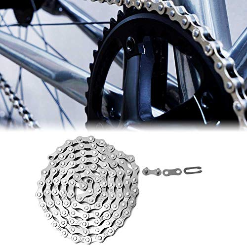 Outbit Bike Chain-F410 Universal Bike Single Speed ​​Chain 102L Accesorios de Bicicleta Piezas de Repuesto