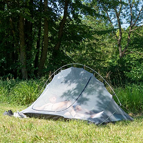 Outdoorer Tente de Randonnée pour 1–2 Personnes, Tente Trek It Easy 2, Vert, Léger, Faible Pack Mètre, Armature en Aluminium Léger avec Fonction Montage Rapide