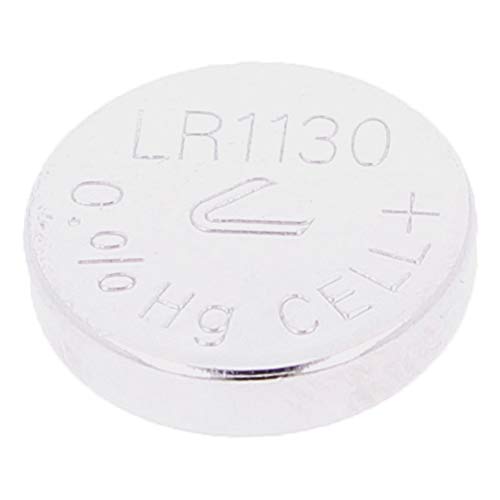 Pack de 12 Pilas AG10 1.5V Tipo Botón de Litio, LR1130, LR54, L1131, 189, GP89A, 389, SR1130W, SR1130SW