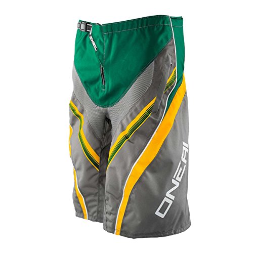 Pantalón Corto Btt Oneal 2015 Element Fr Verde-Amarillo (30 Cintura = Eu 44 , Verde)