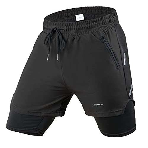 SHORT RUNNING HOMBRE RUN DRY NEGRO ARSUXEO