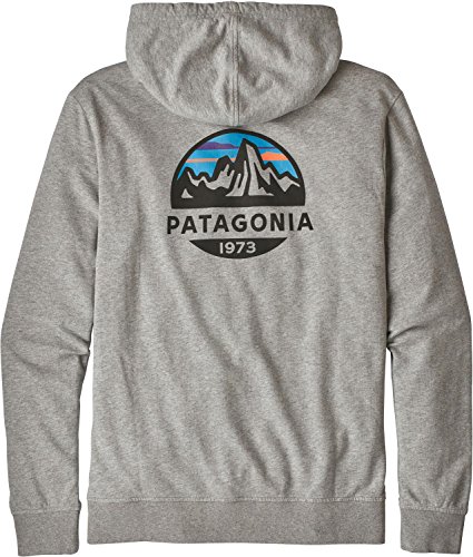 Patagonia M's Fitz Roy Scope LW Full-Zip Sudadera, Hombre, Feather Grey, XXL