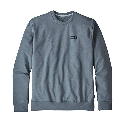 Patagonia M's P-6 Label Uprisal Crew Sudadera de Manga Larga, Gris (Gravel Heather), XS Hombre