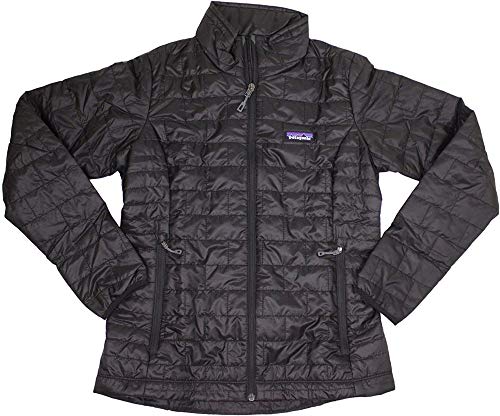 Patagonia Nano Puff Chaqueta, Mujer, Negro, L