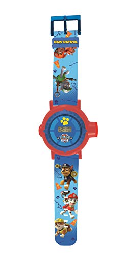 Patrulla Canina DMW050PA Paw Patrol Reloj Pulsera con proyector de Imagen (Lexibook, Color Azul, única