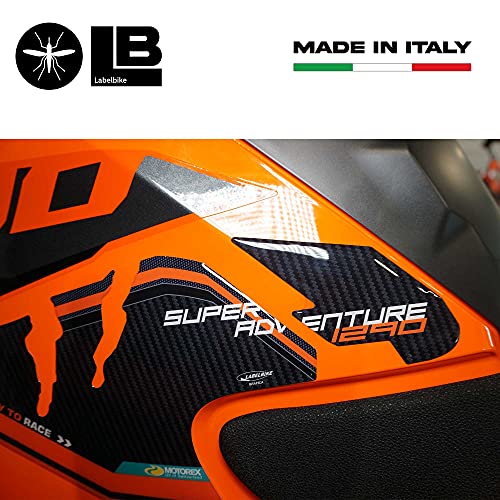 Pegatinas 3D Protecciones Laterales COMPATIBLES con KTM 1290 Super Adventure S-R 2021