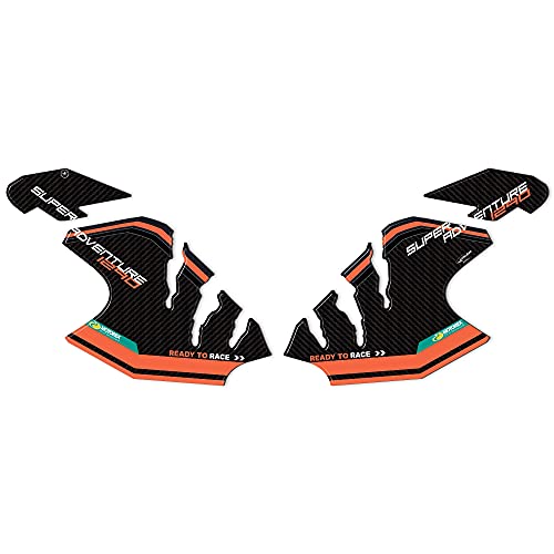 Pegatinas 3D Protecciones Laterales COMPATIBLES con KTM 1290 Super Adventure S-R 2021