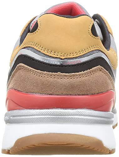 Pepe Jeans X20 Basic Urban, Zapatillas Deportivas para Hombre, (879cognac), 45 EU