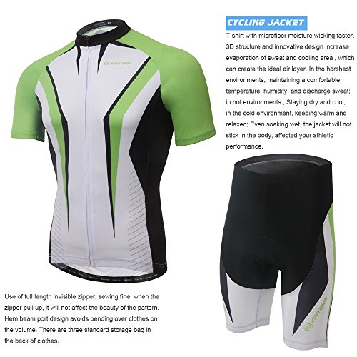 Pinjeer 2018 Team Cycling Clothing Quick Dry Summer para Hombre Ropa de Bicicleta Deportes al Aire Libre Transpirable Jersey Men & Boys Shorts Sets para Racing Bike