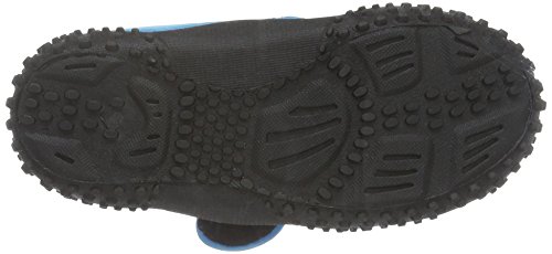 Playshoes Zapatillas de Playa con protección UV Neon, Zapatos de Agua Unisex niños, Azul (Blau 7), 26 EU