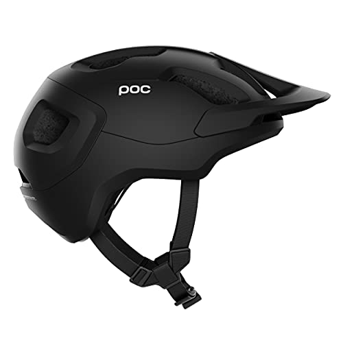 POC Axion Spin Casco, Unisex Adulto, Uranium Black Matt, M-L (55-58cm)