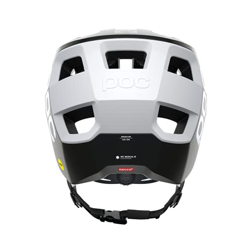 POC Kortal Race MIPS Casco, Unisex, Uranium Black Matte Hydrogen White, XS-S (51-54cm)