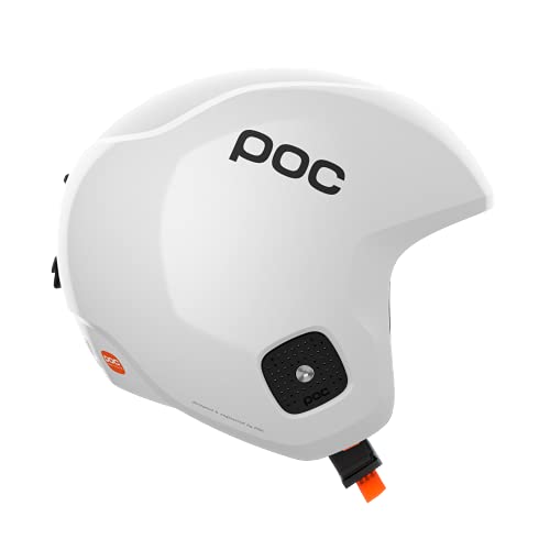 POC Skull Dura X SPIN Casco de esquí, Adultos Unisex, Hydrogen White, XS-S (51-54cm)