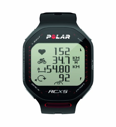 Polar RCX5 Pulsómetro, Unisex, Negro, Talla Única