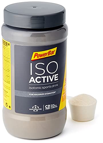 PowerBar Isoactive Orange 600g - Bebida Deportiva Isotónica - 5 Electrolitos + C2MAX