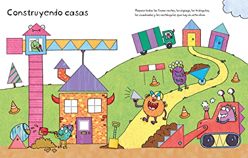 Practico los trazos (Libros pizarra para practicar)