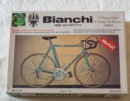 protar Bianchi Specialissima - Bicicleta de 1 equipo de campeonato italiano 1980 en kit de montaje escala 1/9