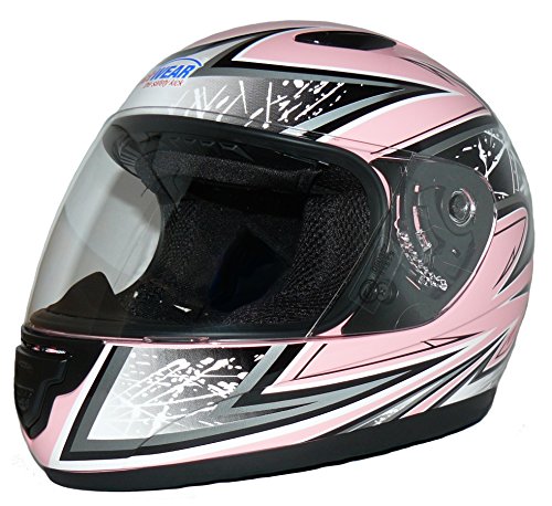 Protectwear Casco de moto de los niños color de rosa SA03-PK Tamaño 3XS (juventud S) 48/49 cm