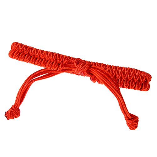 Pulsera para la buena fortuna TooGoo. Pulsera para la buena suerte, éxito y protección, color rojo