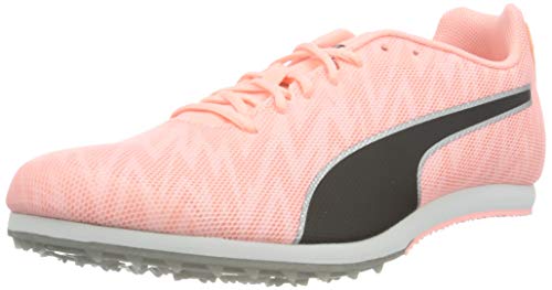 PUMA 194478, Zapatillas de Atletismo Unisex Adulto, Elektro Peach Negro Plata, 42 EU