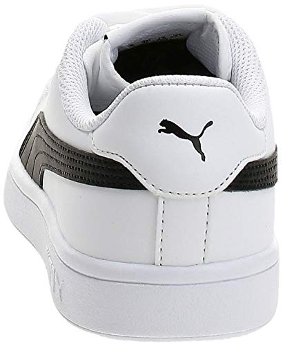 PUMA Smash v2 L, Zapatillas Bajas, para Unisex adulto, Blanco (Puma White-Puma Black), 44 EU