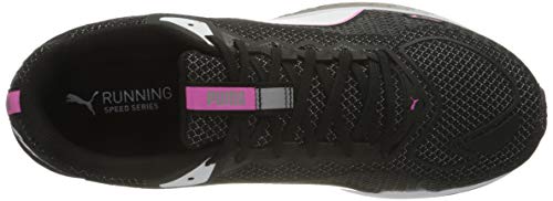 PUMA Speed Sutamina 2 Wn's, Zapatillas para Correr de Carretera Mujer, Negro Black White/Luminous Pink, 36 EU