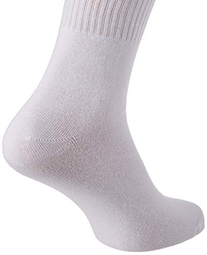 PUMA Sport Crew Lightweight Socks (3 Pack) Calcetines, blanco, 43-46 Unisex Adulto