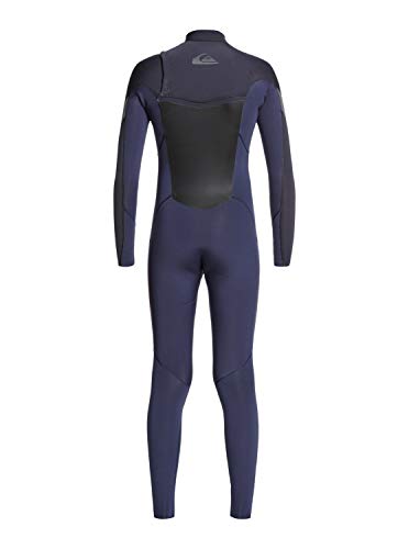 Quiksilver - 3/2mm Syncro Traje de Surf con Cremallera en el Pecho para Niño Grande