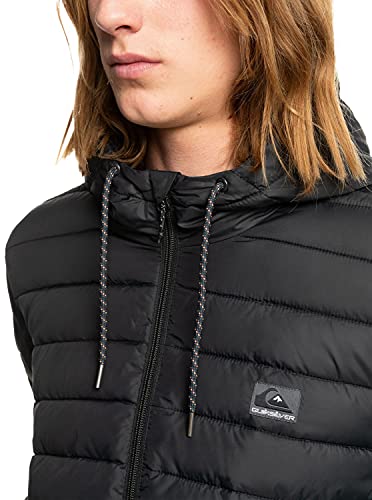 Quiksilver - Chaqueta Acolchada - Hombre - L - Negro