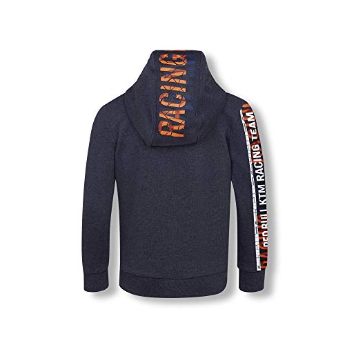 Red Bull KTM Letra Zip Sudadera con Capucha, Azul Niños Tamano 104 Hoodie, KTM Racing Team Original Ropa & Accesorios