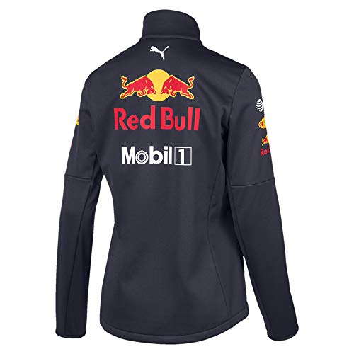 Red Bull Racing Official Teamline Chaqueta Softshell, Azul Mujer X-Large Chaqueta Impermeable, Racing Aston Martin Formula 1 Team Original Ropa & Accesorios