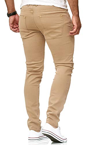 Redbridge Vaqueros Hombres Pantalones Denim Colored Slim Fit Beige W29 L32