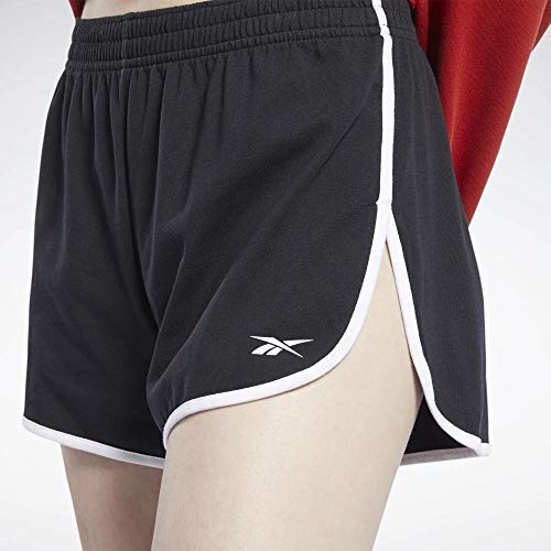 Reebok Wor Myt Q2 Slit Short Pantalón Corto, Mujer, Negro, M