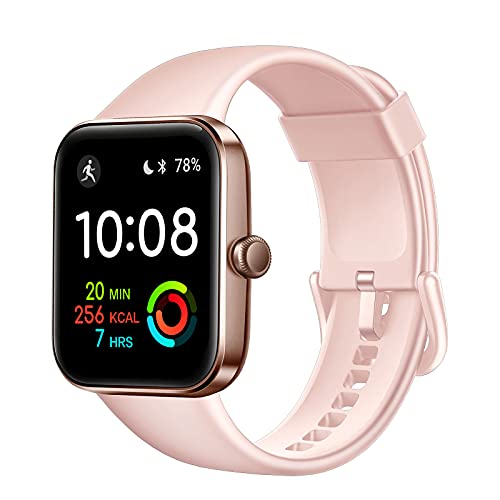 Reloj Inteligente Mujer Hombre, Smartwatch con Pulsómetro, Pulsera Actividad Inteligente con Cronómetros Podómetro Caloría,Monitor de Sueño, Impermeable IP68 Mujer Reloj para Android iPhone