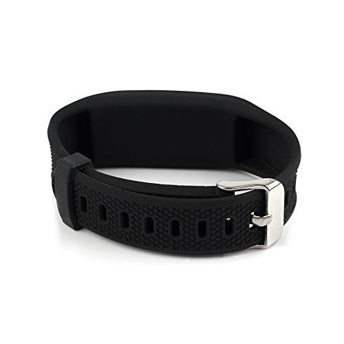 Repuesto de correa con hebilla para reloj Fit-power de silicona suave para pulsera fitness Vivofit 3 Garmin (sin rastreador), 4 Colors