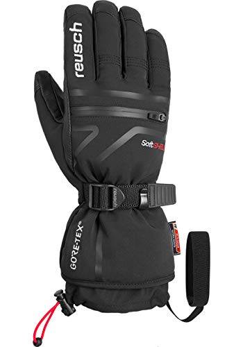 Reusch Down Spirit GTX Guante, Unisex Adulto, Negro, Blanco, 11